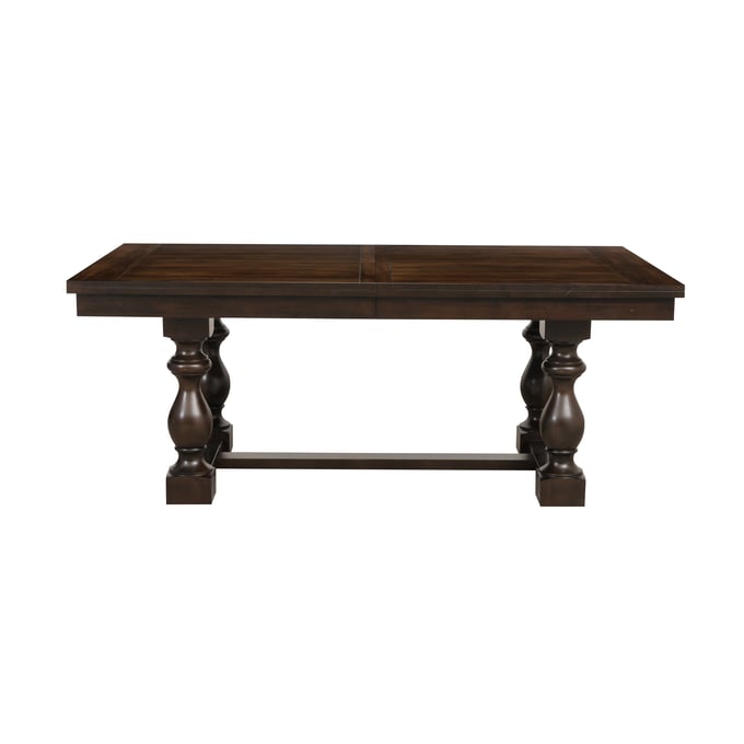 Home Elegance Yates Beige Brown Oak Dining Table HE-5167-96