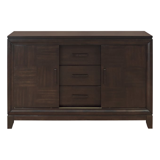 Home Elegance Kavanaugh Brown Gray Server HE-5409RF-40