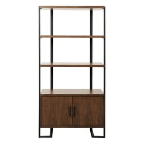 Home Elegance Sedley Brown Black Bookcase