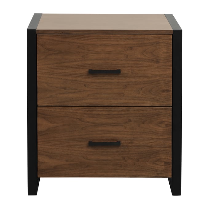 Home Elegance Sedley Brown Black File Cabinet HE-5415RF-18