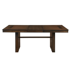 Home Elegance Sedley Black Brown Dining Table