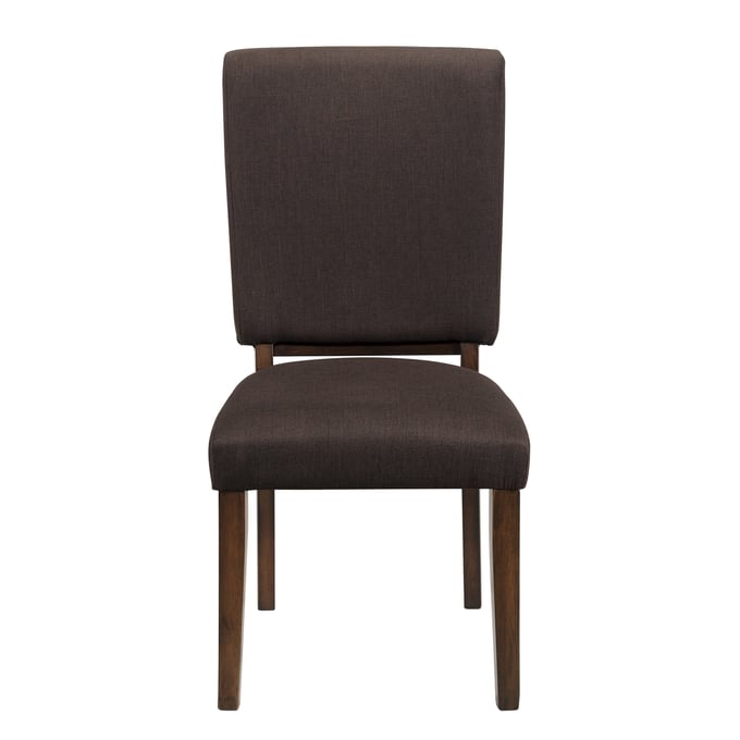 2 Home Elegance Sedley Brown Side Chairs HE-5415RFS