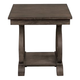 Home Elegance Toulon Brown Dark Oak End Table