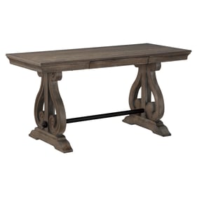 Home Elegance Toulon Brown Dark Oak Writing Desk