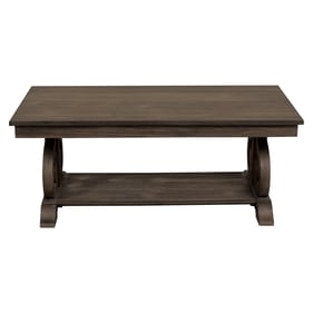 Home Elegance Toulon Dark Oak Brown Cocktail Table