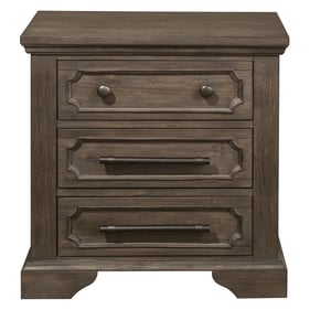 Home Elegance Toulon Brown Dark Oak Night Stand