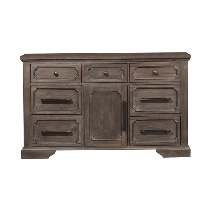 Home Elegance Toulon Brown Dark Oak Dresser HE-5438-5