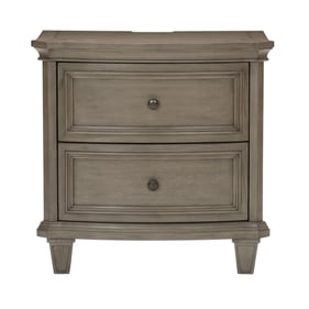 Home Elegance Vermillion Taupe Gray Beige Night Stand