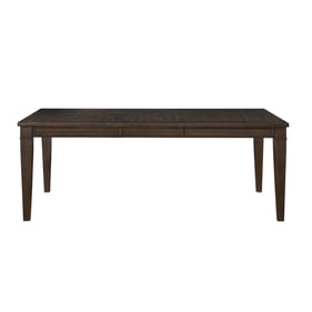 Home Elegance Makah Brown Dining Table