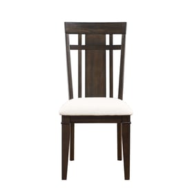 2 Home Elegance Makah Beige Brown Side Chairs