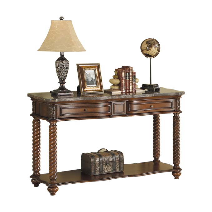 Home Elegance Lockwood Mahogany Sofa Table HE-5560-05