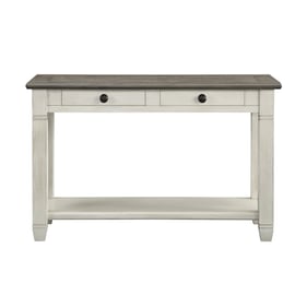 Home Elegance Granby Brown White Sofa Table