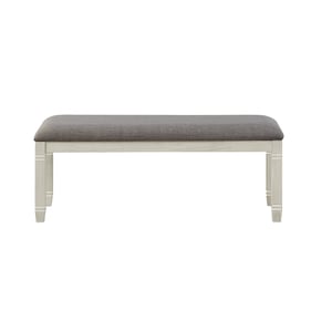 Home Elegance Granby Brown White Bench