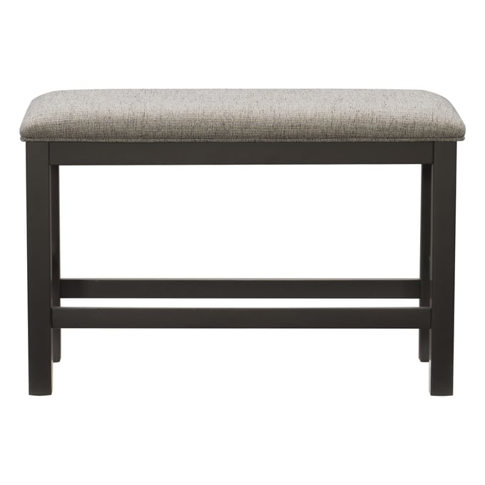 Home Elegance Elias Gray Counter Height Bench HE-5772-24BH