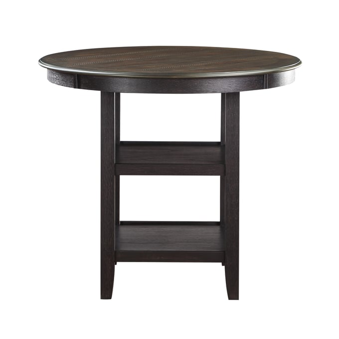 Home Elegance Asher Brown Black Counter Height Table HE-5800BK-36