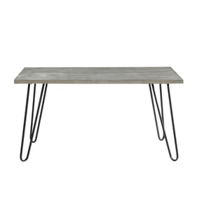 Home Elegance Keene Gray Dining Table