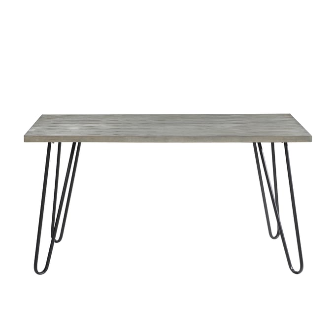 Home Elegance Keene Gray Dining Table HE-5817-60