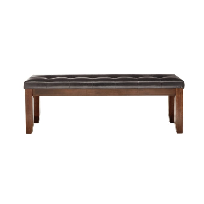 Home Elegance Ameillia Oak 60 Inch Bench HE-586-14