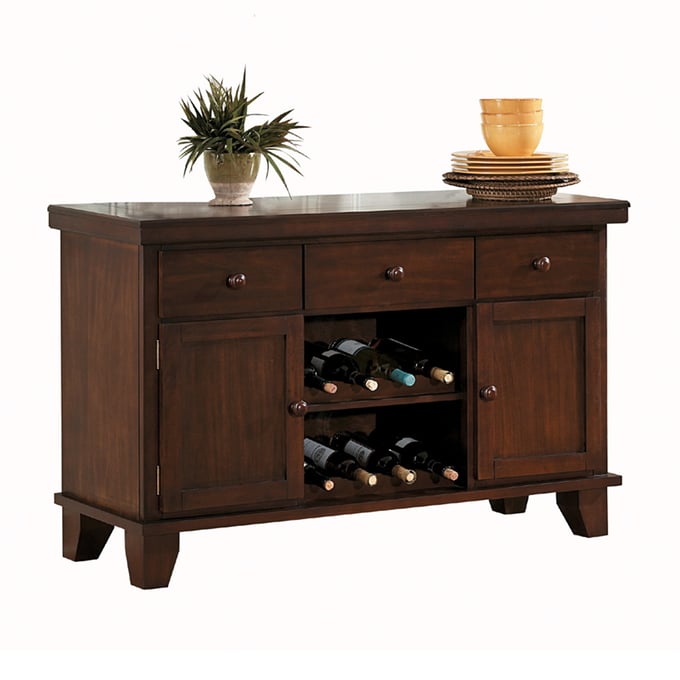 Home Elegance Ameillia Oak Server HE-586-40