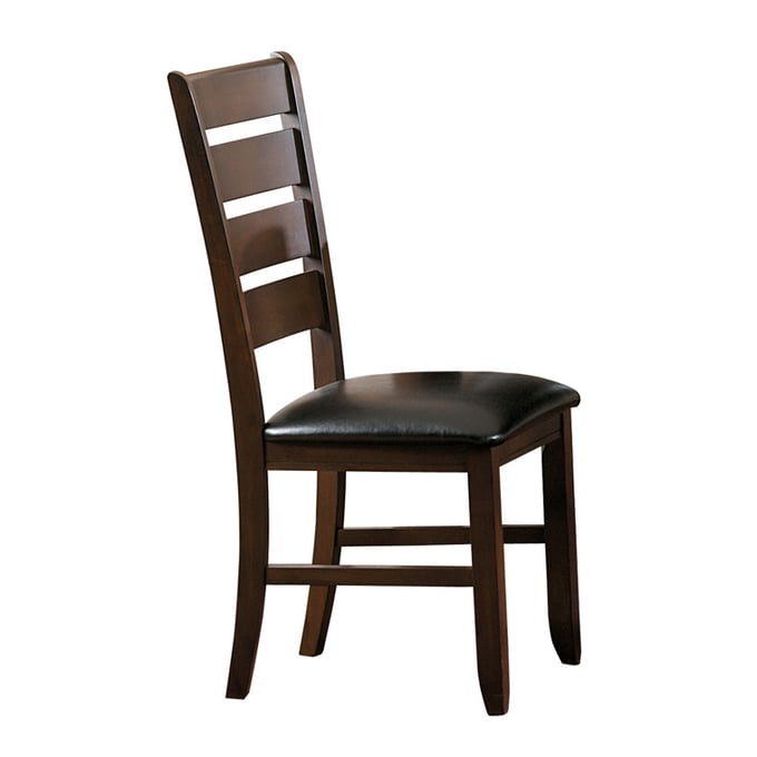 2 Home Elegance Ameillia Oak Side Chairs HE-586S