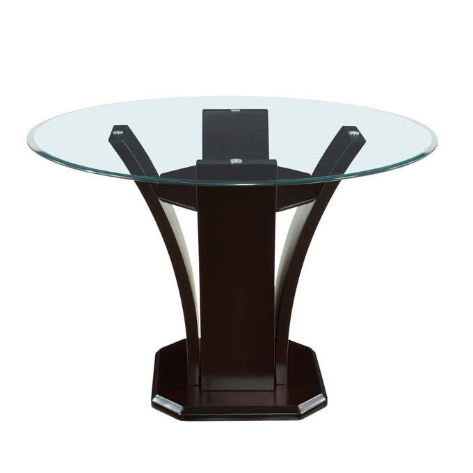 Home Elegance Daisy Espresso Round Counter Height Table HE-710-36RD