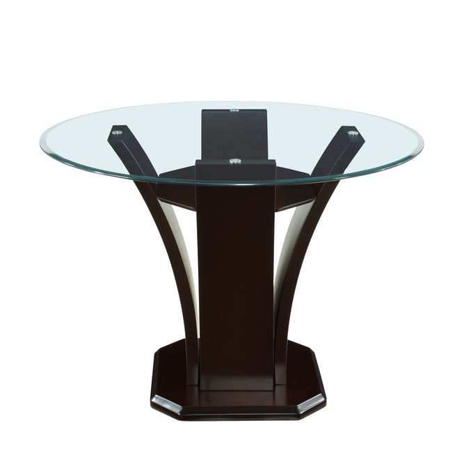 Home Elegance Daisy Espresso Round Counter Height Table HE-710-36RD48