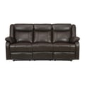 Double Reclining Sofa with Center Drop-Down Cup Holders