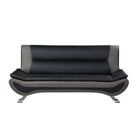 Home Elegance Veloce Gray Black Sofa