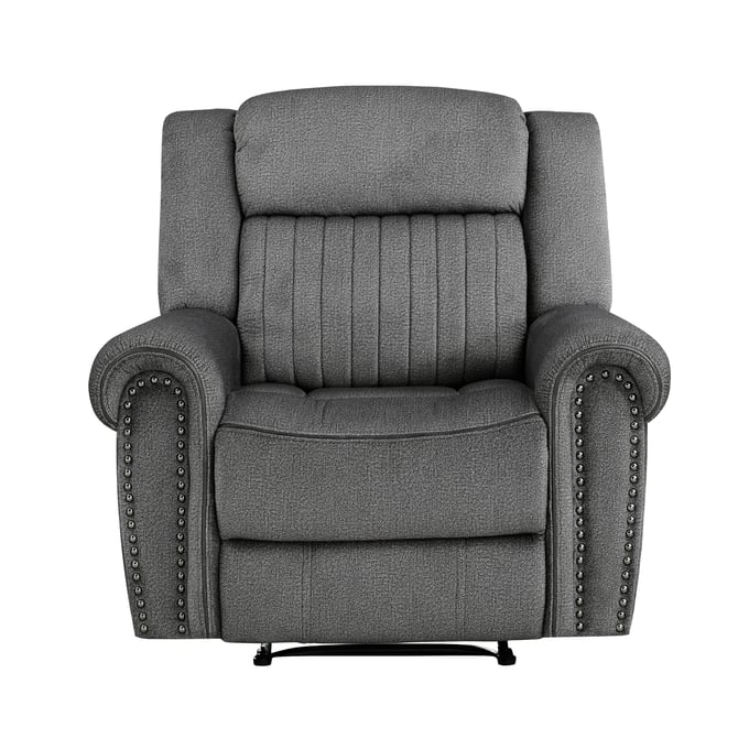 Home Elegance Brennen Gray Reclining Chair HE-9204CC-1