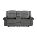 Double Reclining Love Seat with Center Console