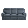 Double Reclining Sofa with Center Drop-Down Cup Holders