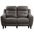 Power Double Reclining Love Seat