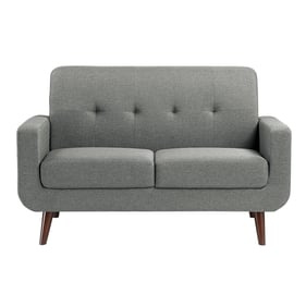 Home Elegance Fitch Gray Loveseat