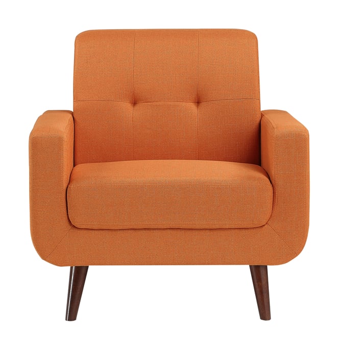 Home Elegance Fitch Orange Chair HE-9433RN-1