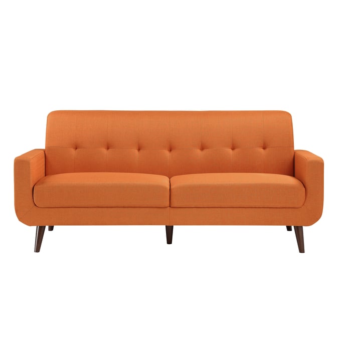 Home Elegance Fitch Orange Sofa HE-9433RN-3