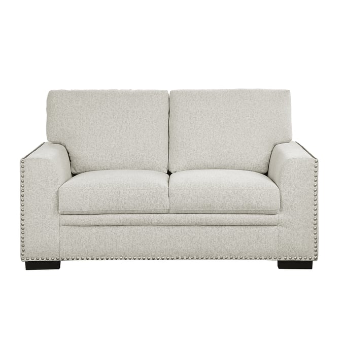 Home Elegance Morelia Beige Loveseat HE-9468BE-2