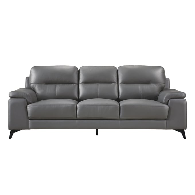 Home Elegance Mischa Dark Gray Sofa HE-9514DGY-3