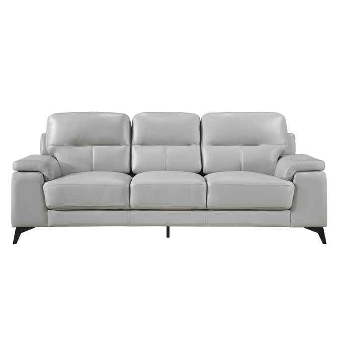 Home Elegance Mischa Silver Gray Sofa HE-9514SVE-3