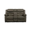 Double Reclining Love Seat with Center Console