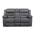 Double Reclining Love Seat with Center Console