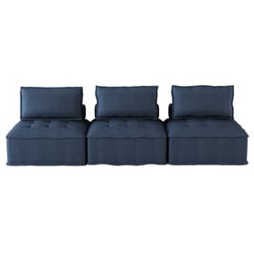 Home Elegance Ulrich Blue Sofa