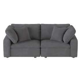 Home Elegance Guthrie Gray Loveseat