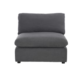 Home Elegance Guthrie Gray Armless Chair