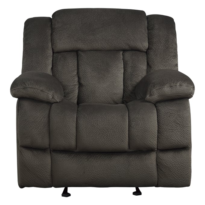 Home Elegance Laurelton Brown Glider Reclining Chair HE-9636-1