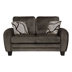 Home Elegance Rubin Brown Loveseat