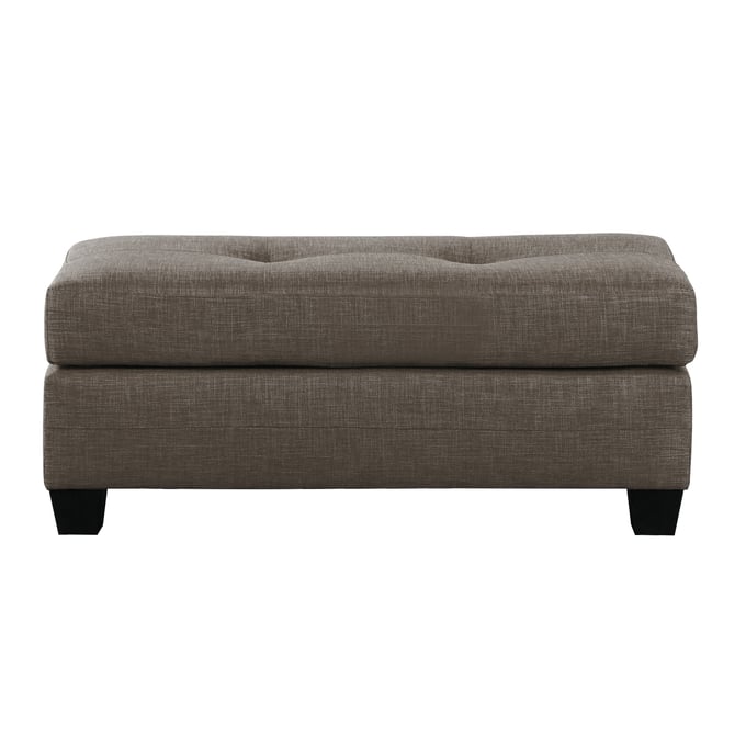 Home Elegance Phelps Brown Gray Ottoman HE-9789BRG-4