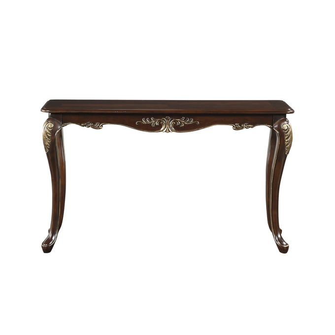 Home Elegance Croydon Cherry Brown Sofa Table HE-9815-05