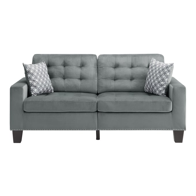 Home Elegance Lantana Gray Sofa HE-9957GY-3