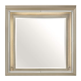 Home Elegance Loudon Gold Silver Champagne Mirror