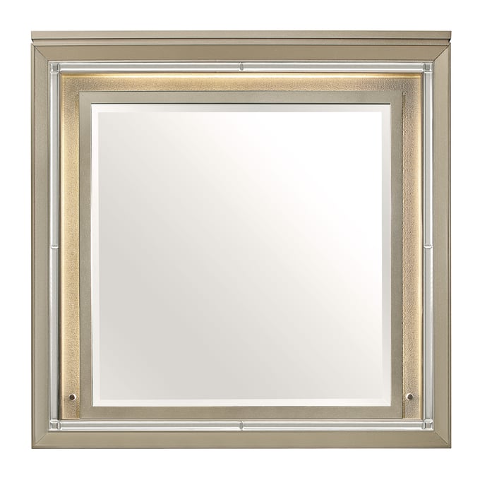 Home Elegance Loudon Gold Silver Champagne Mirror HE-B1515-6